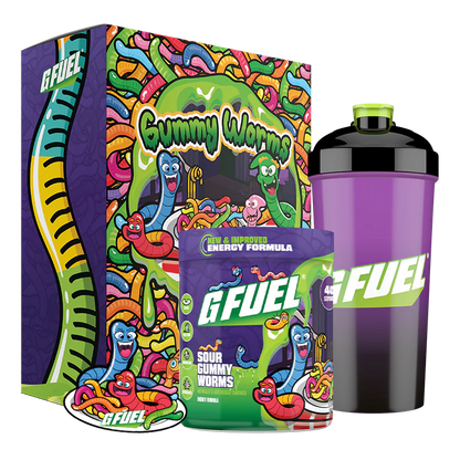 G Fuel Sour Gummy Worms Collector Box