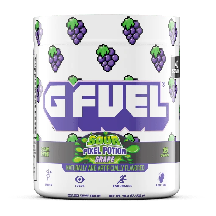 G Fuel Sour Pixel Potion Tub - 40 Servings
