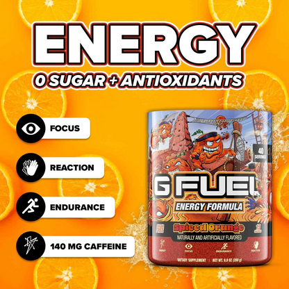 G Fuel Spiced Orange Tub - 40 Servings