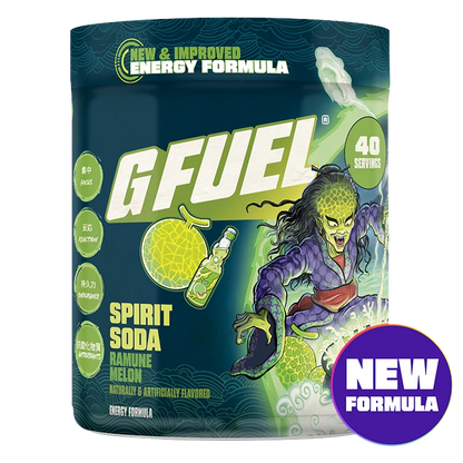 G Fuel Spirits Soda 2.0 Tub - 40 Servings - Fear Fest