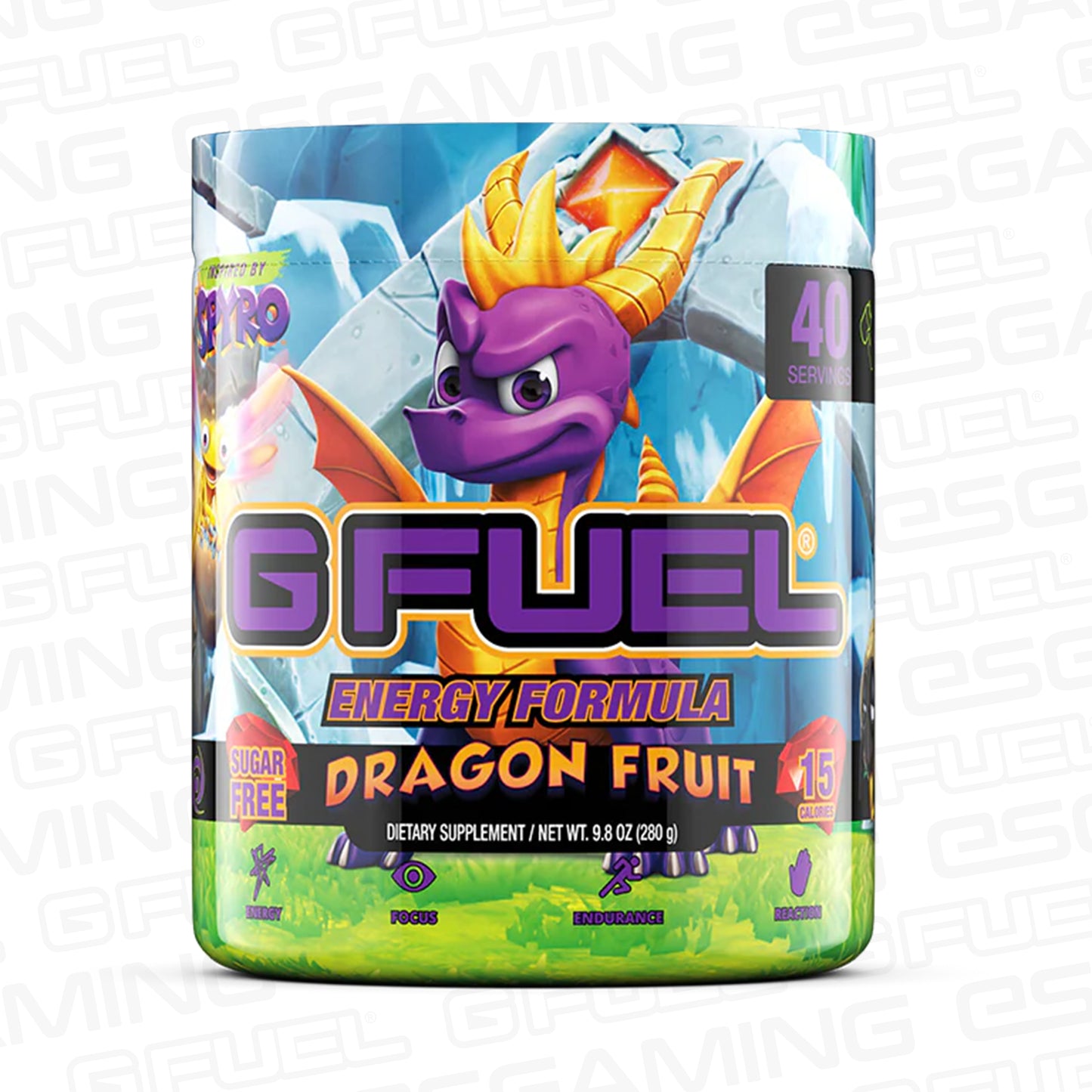 G Fuel Spyro's Dragon Fruit Tub - 40 Servings