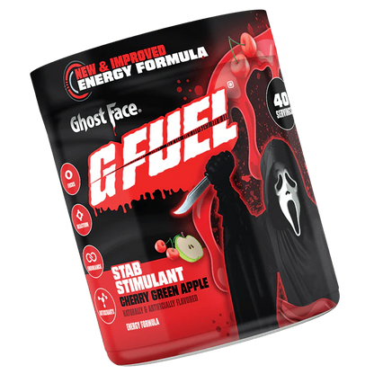 G Fuel Stab Stimulant 2.0 Tub - 40 Servings - Ghost Face