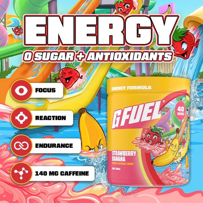 G Fuel Strawberry Banana Tub - 40 Servings