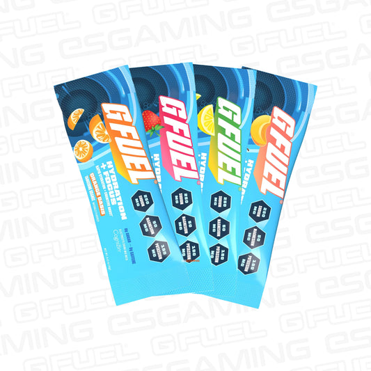 G Fuel 4 Sachets Stick Packs - Hydration + Focus - Mixed Pack