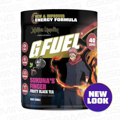 G Fuel Sukuna's Finger 2.0 Tub - 40 Servings - Jujutsu Kaisen