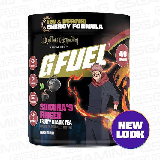 G Fuel Sukuna's Finger 2.0 Tub - 40 Servings - Jujutsu Kaisen