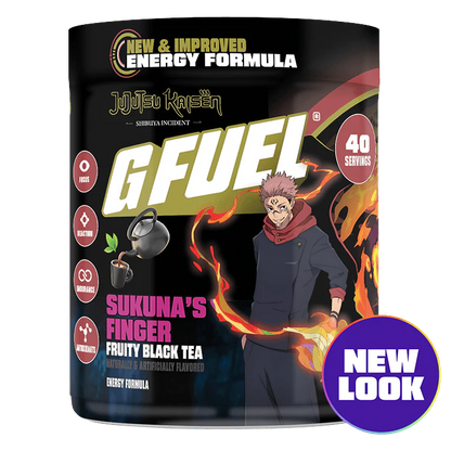 G Fuel Sukuna's Finger 2.0 Tub - 40 Servings - Jujutsu Kaisen