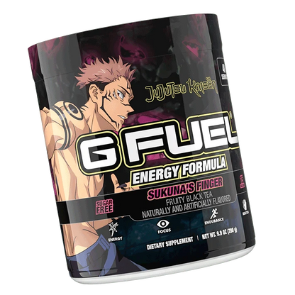 G Fuel Sukuna's Finger Tub - 40 Servings - Jujutsu Kaisen
