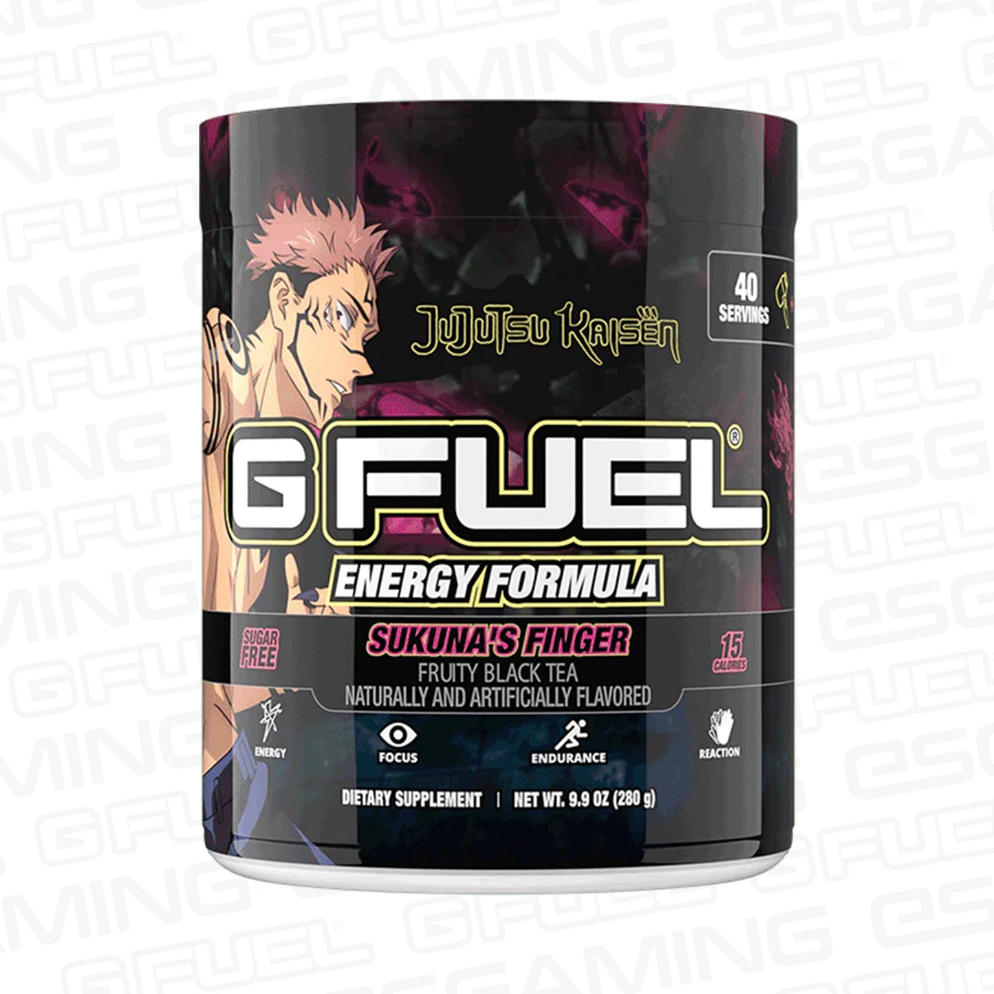 G Fuel Sukuna's Finger Tub - 40 Servings - Jujutsu Kaisen
