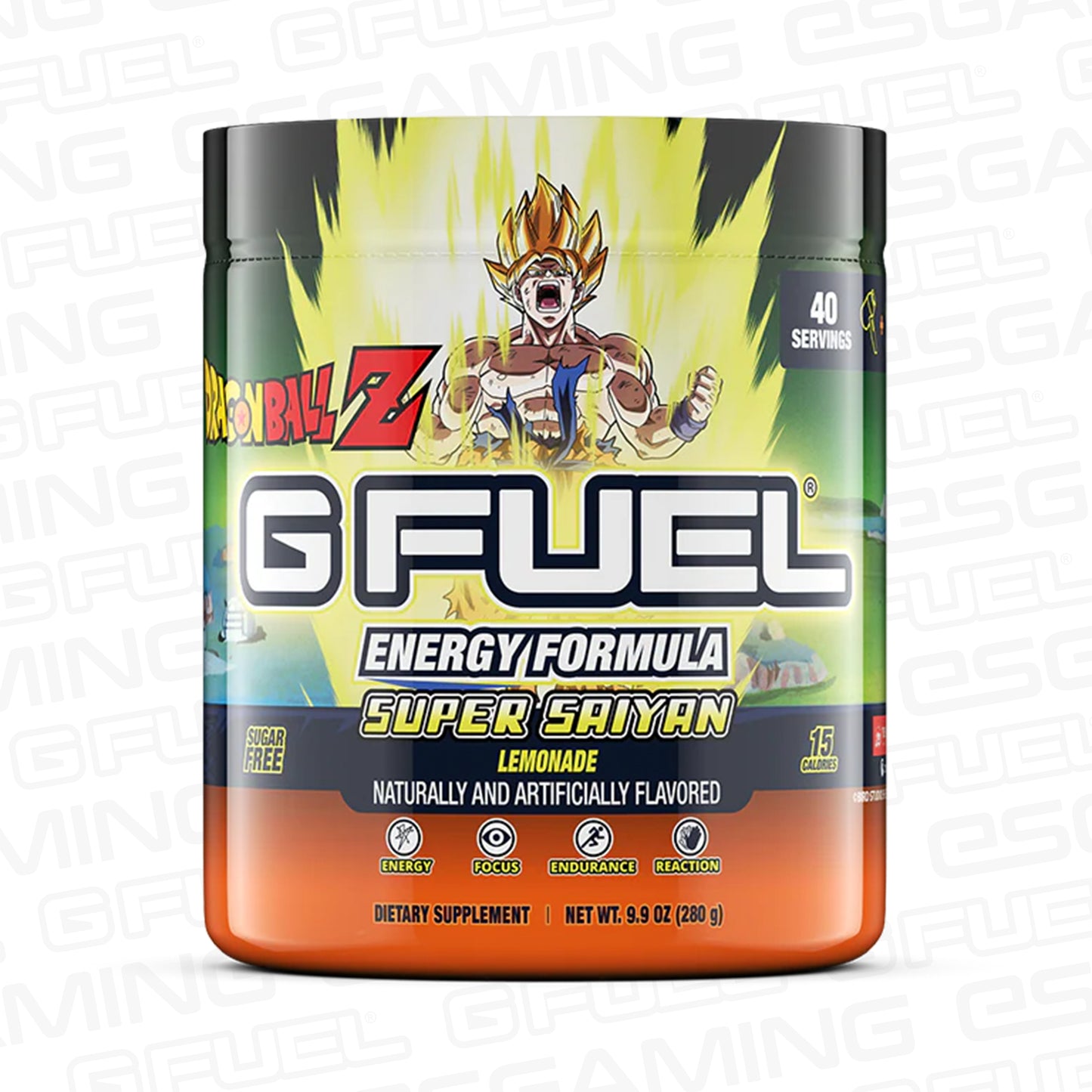 G Fuel Super Saiyan Tub - 40 Servings - Dragon Ball Z