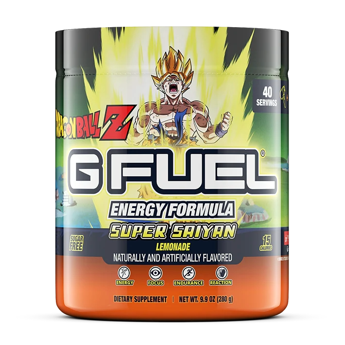 G Fuel Super Saiyan Tub - 40 Servings - Dragon Ball Z