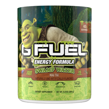G Fuel Swamp Water Tub - 40 Servings - Shrek