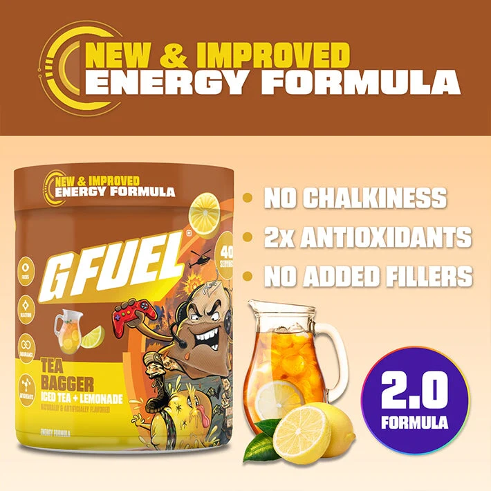 G Fuel Tea Bagger 2.0 Tub - 40 Servings