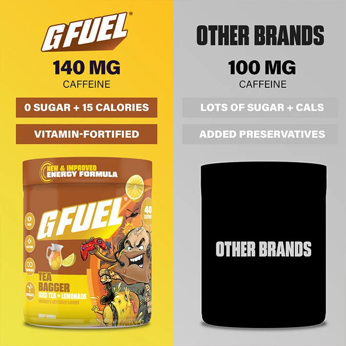 G Fuel Tea Bagger 2.0 Tub - 40 Servings