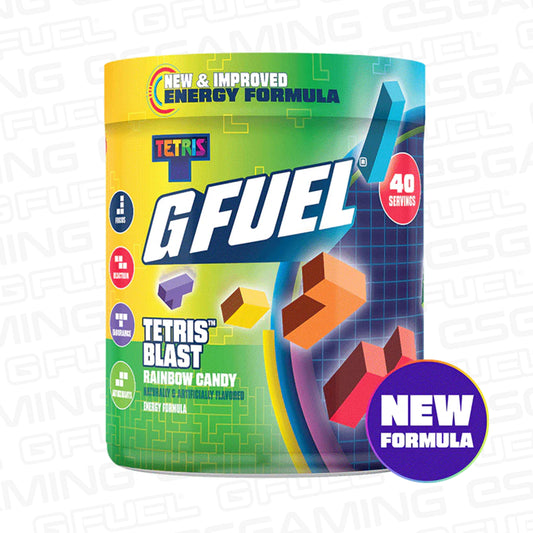 G Fuel Tetris Blast 2.0 Tub - 40 Servings