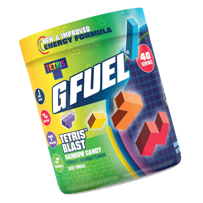 G Fuel Tetris Blast 2.0 Tub - 40 Servings
