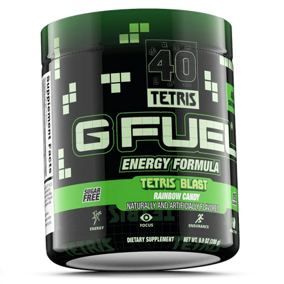 G Fuel Tetris Blast Remastered Tub - 40 Servings