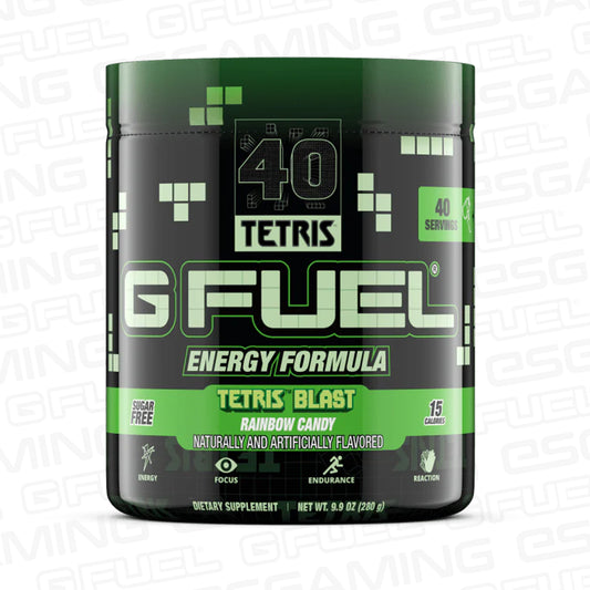 G Fuel Tetris Blast Remastered Tub - 40 Servings