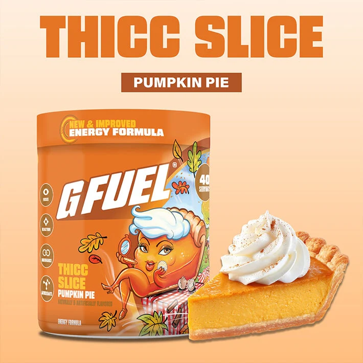 G Fuel Thicc Slice 2.0 Tub - 40 Servings
