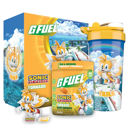 G Fuel Tornado Collector Box - Sonic The Hedgehog
