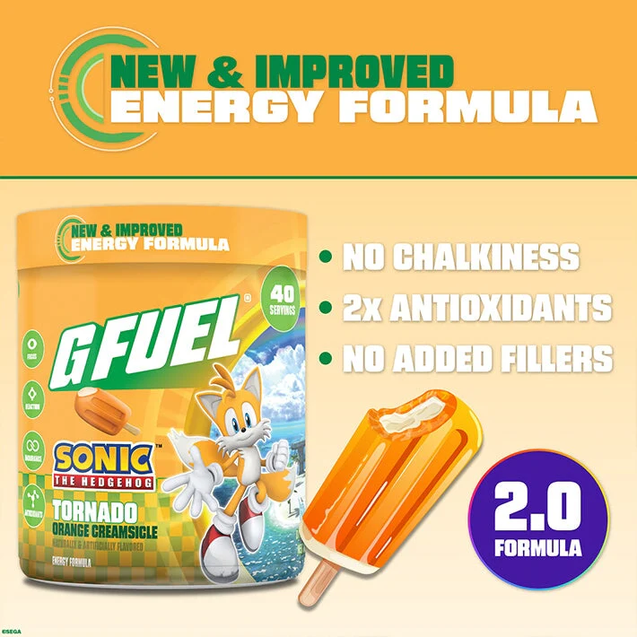G Fuel Tornado Collector Box - Sonic The Hedgehog