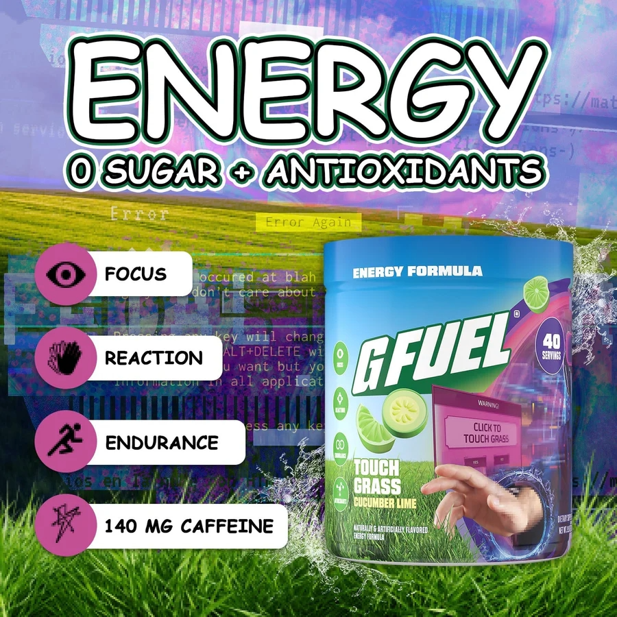 G Fuel Touch Grass Tub - 40 Servings