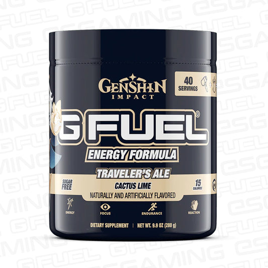 G Fuel Traveler's Ale Tub - 40 Servings - Genshin Impact