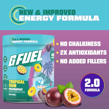 G Fuel Tropical Rain 2.0 Tub - 40 Servings
