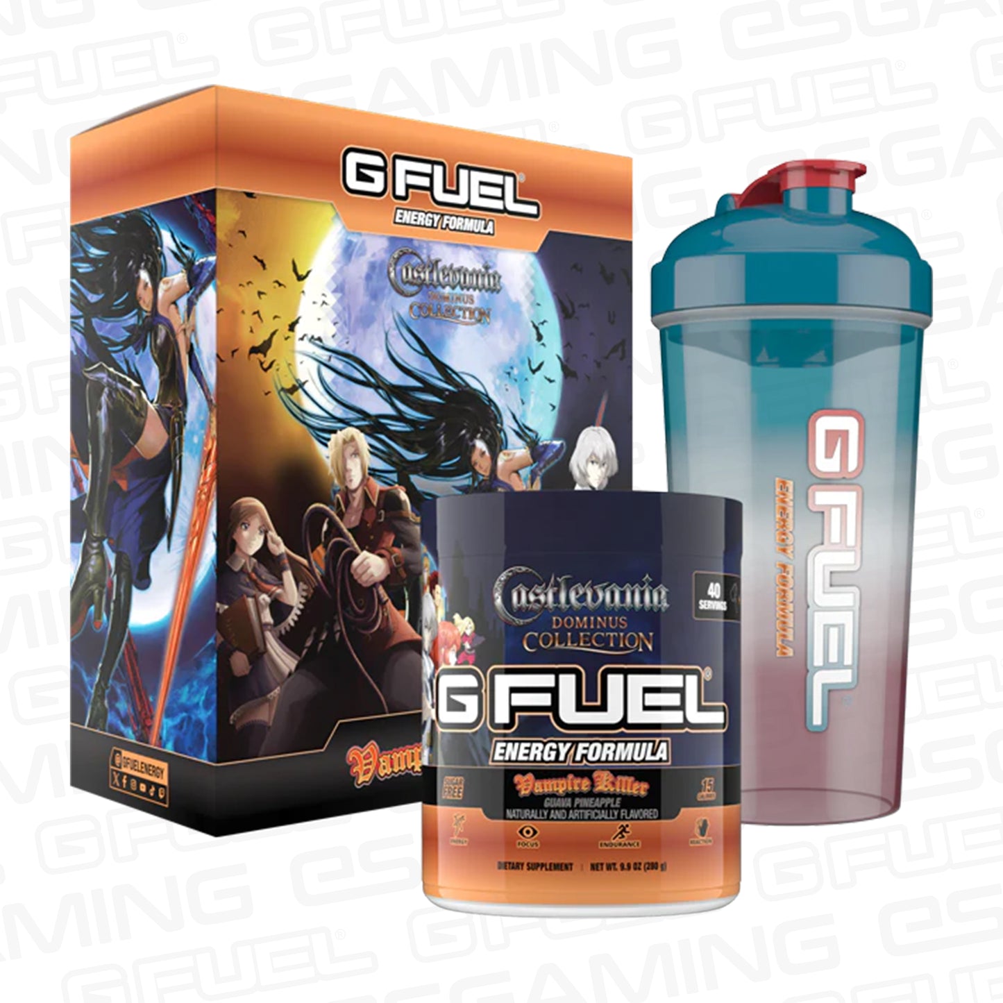 G Fuel Vampire Killer Collector Box - Castlevania