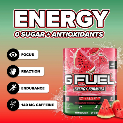 G Fuel Watermelon Tub - 40 Servings