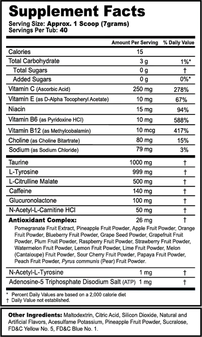 G Fuel Watermelon Limeade Tub - 40 Servings