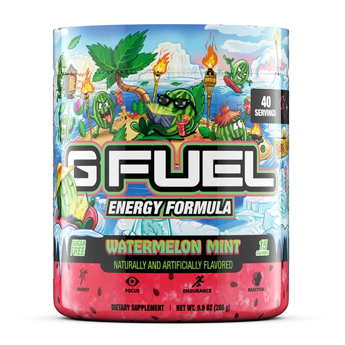 G Fuel Watermelon Mint Tub - 40 Servings
