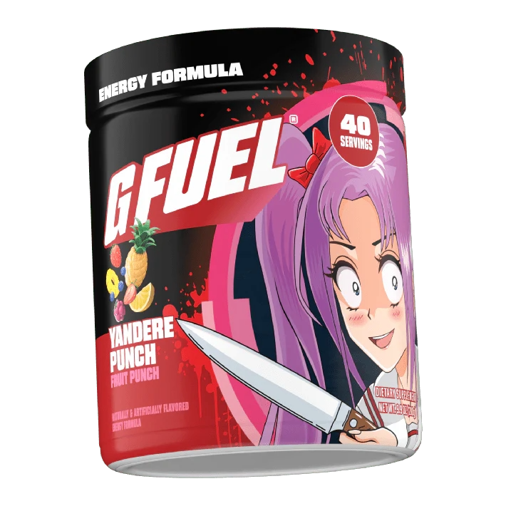 G Fuel Yandere Punch Tub - 40 Servings