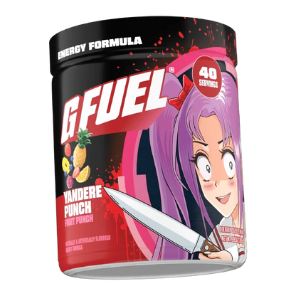 G Fuel Yandere Punch Tub - 40 Servings