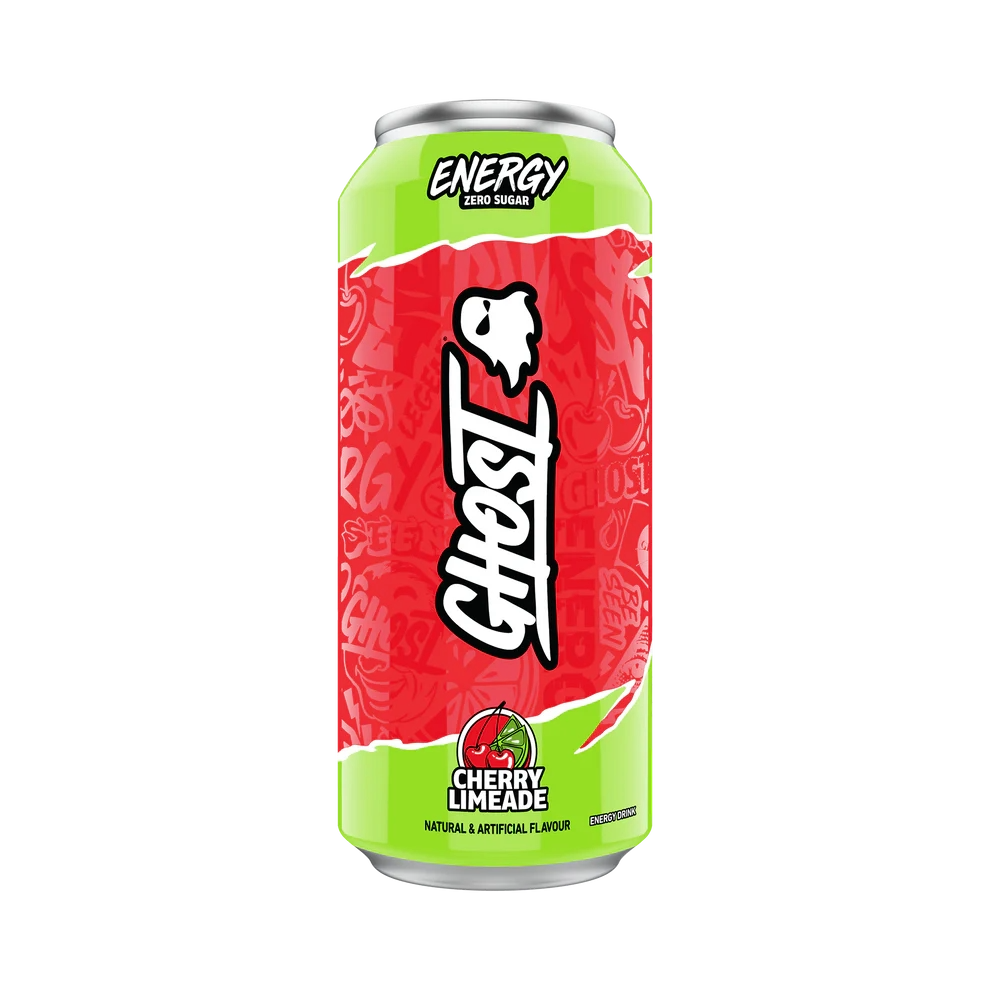 Ghost Energy Cherry Limeade Cans - 12 x 500ml