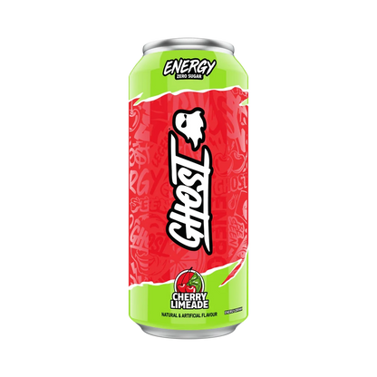 Ghost Energy Cherry Limeade Cans - 12 x 500ml
