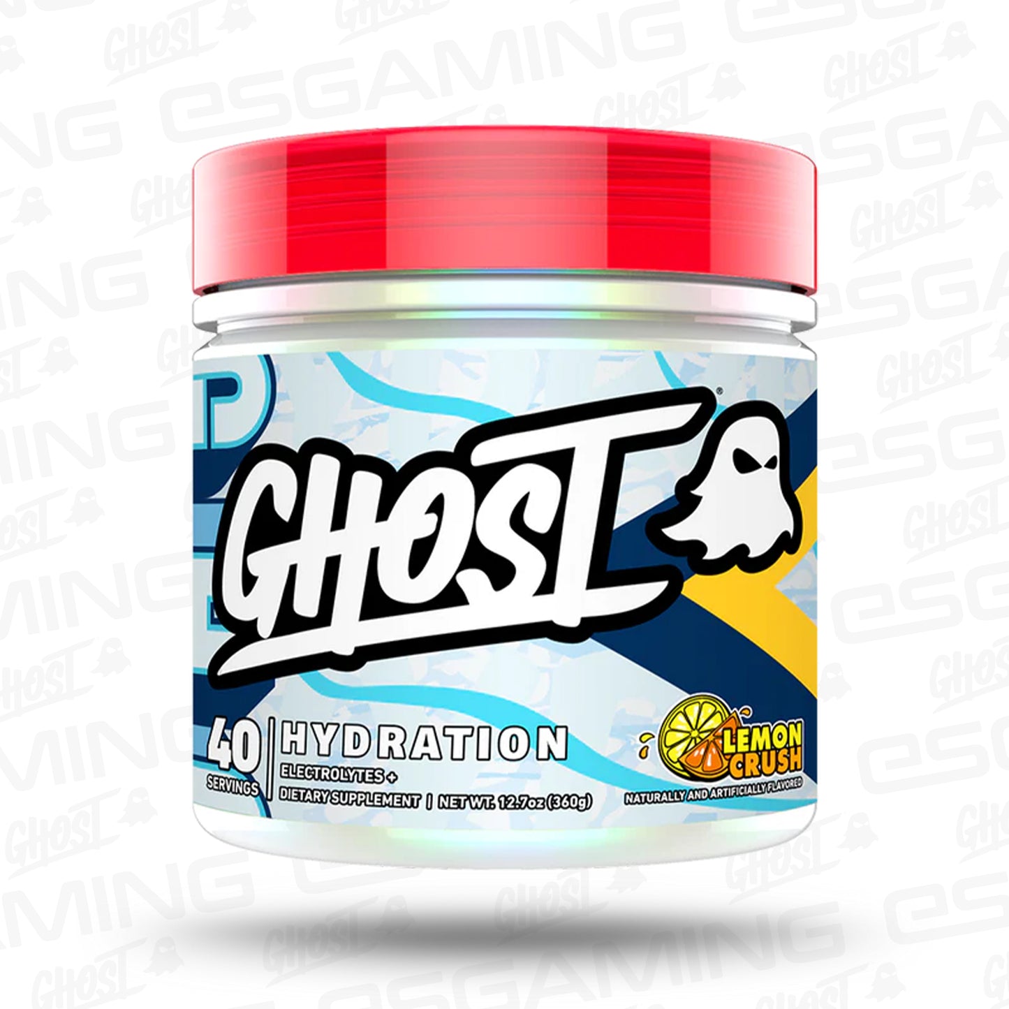 Ghost Lifestyle Hydration - Lemon Crush Tub - 40 Servings