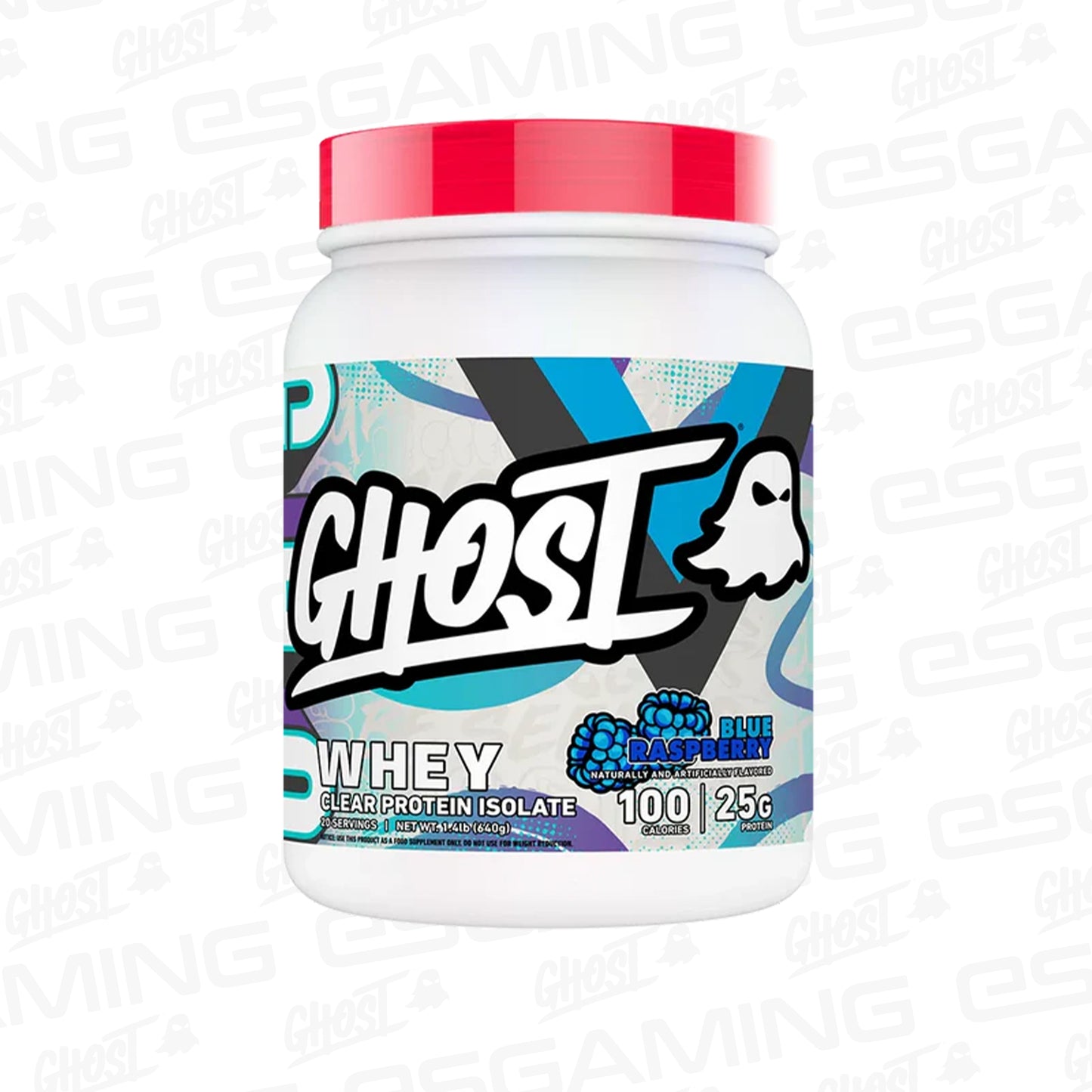 Ghost Blue Raspberry Clear Whey Protein - 20 Servings