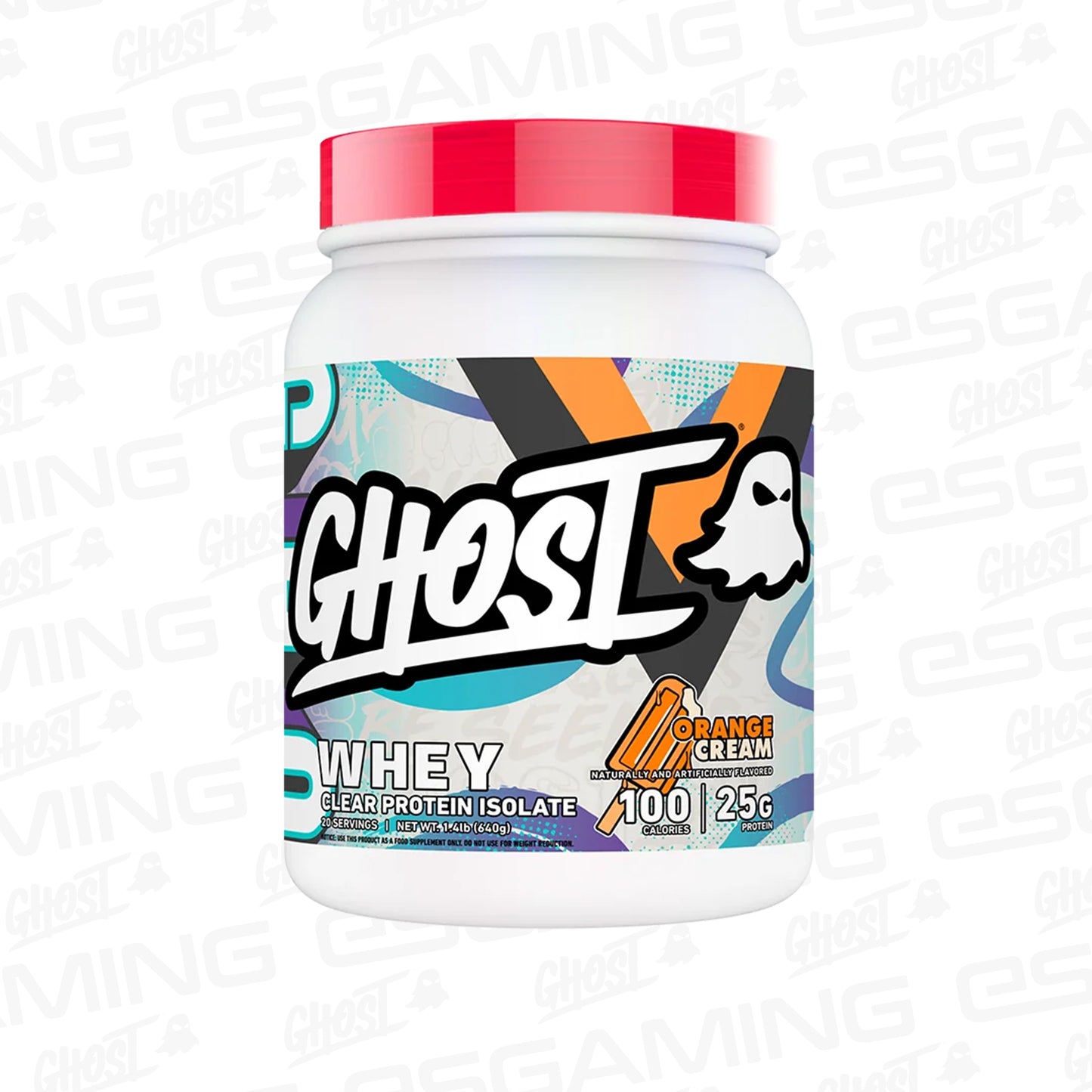 Ghost Orange Cream Clear Whey Protein - 20 Servings
