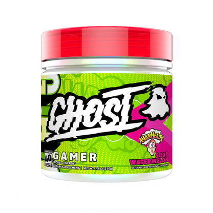 Ghost Gamer - Warheads Sour Watermelon Tub - 40 Servings