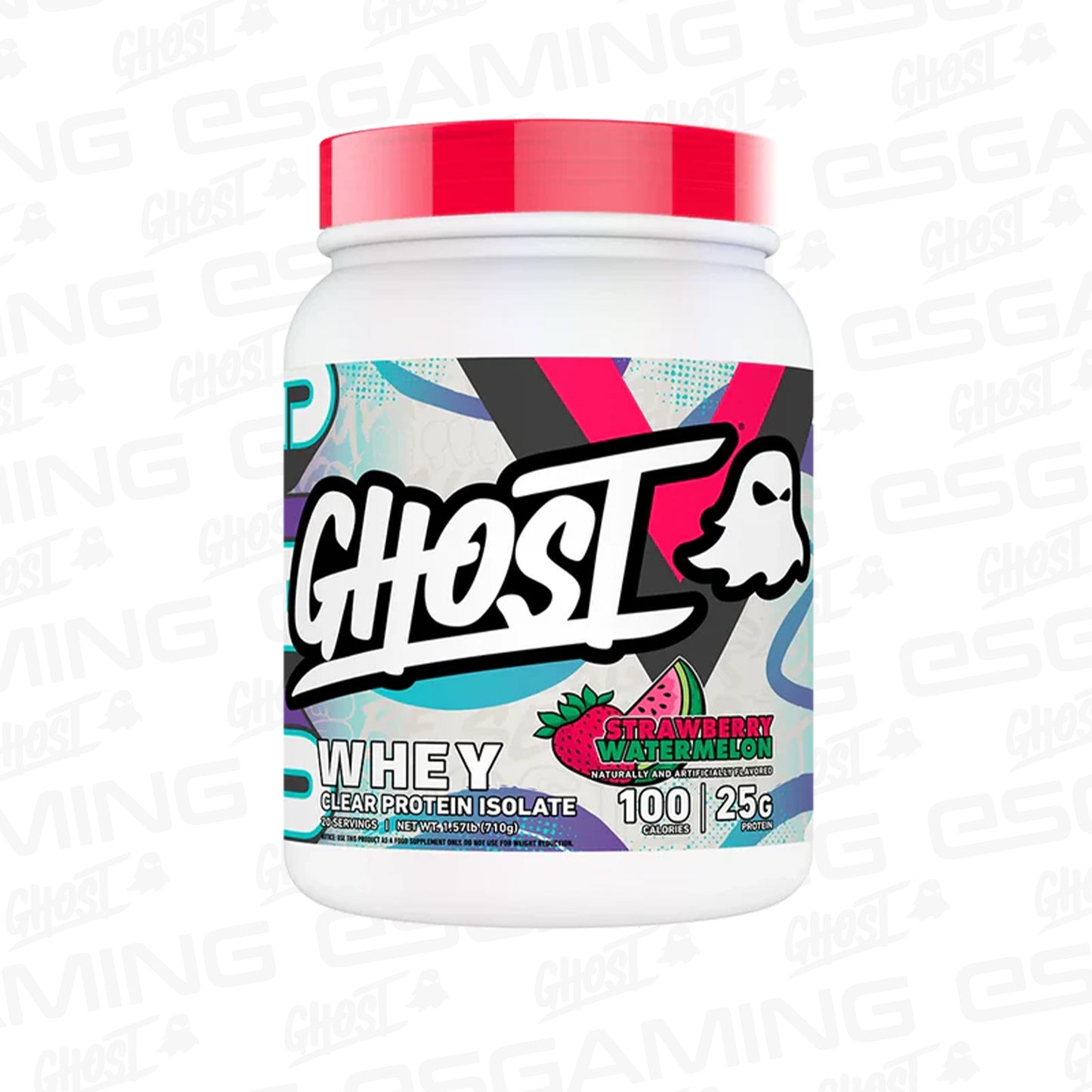 Ghost Strawberry Watermelon Clear Whey Protein - 20 Servings