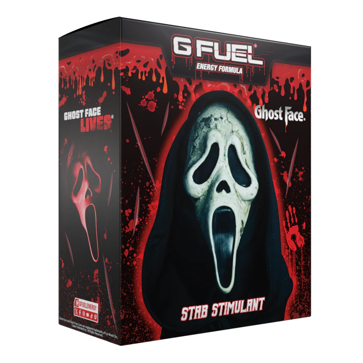 G Fuel Stab Stimulant Collector Box - Ghost Face (Hydration)