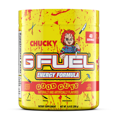 G Fuel Good Guys Tub - 40 Servings - Chucky