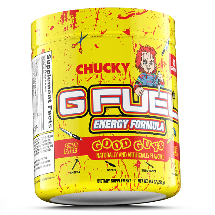 G Fuel Good Guys Tub - 40 Servings - Chucky