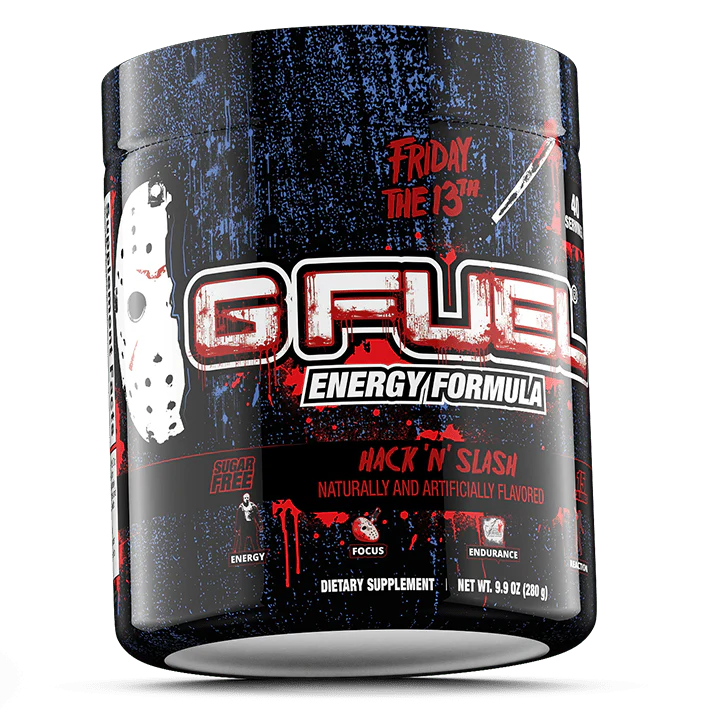 G Fuel Hack 'N' Slash Tub - 40 Servings - Friday The 13th