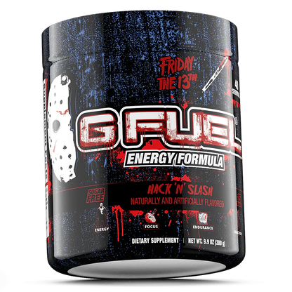 G Fuel Hack 'N' Slash Tub - 40 Servings - Friday The 13th