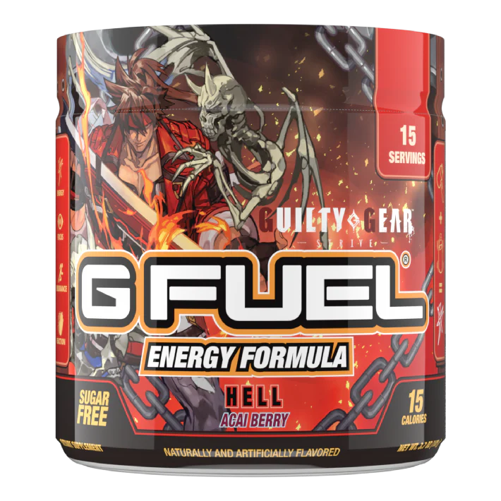 G Fuel Heaven Or Hell Collector Box - Guilty Gear Strive