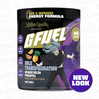 G Fuel Idle Transfiguration 2.0 Tub - 40 Servings - Jujutsu Kaisen