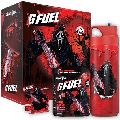 G Fuel Jump Scare Collector Box - Ghost Face