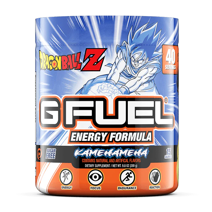 G Fuel Kanehameha Tub - 40 Servings - Dragon Ball Z